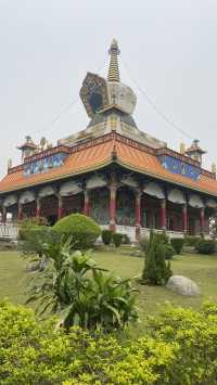 symbol of  Buddhism In Lumbini 