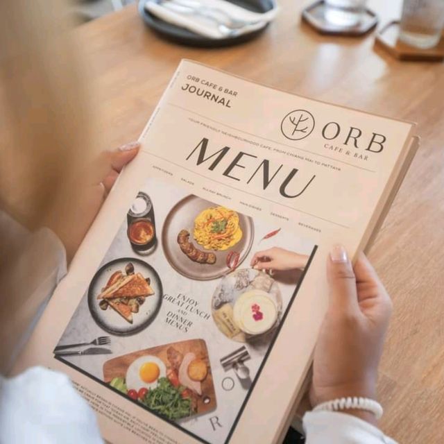 เที่ยวพัทยา ต้องเลี้ยว คาเฟ่เปิดใหม่😋 ORB Café and Meal
