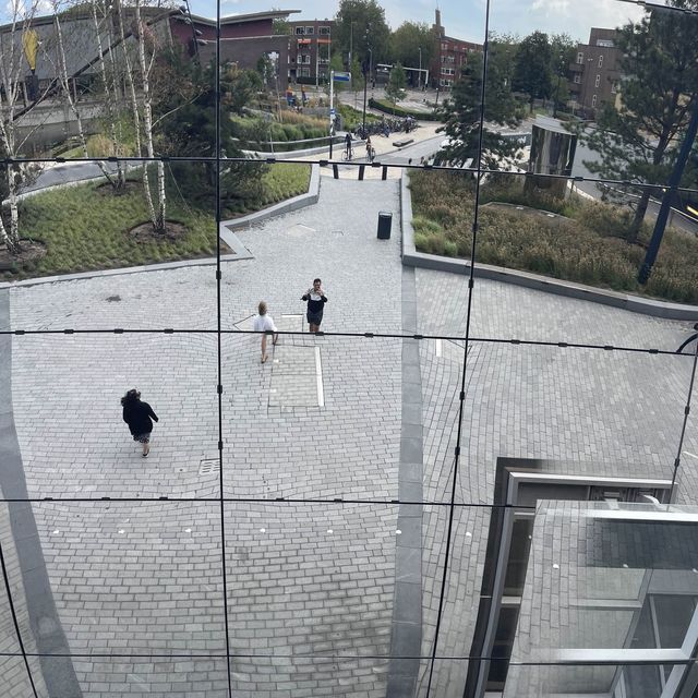 A reflection bowl in Rotterdam