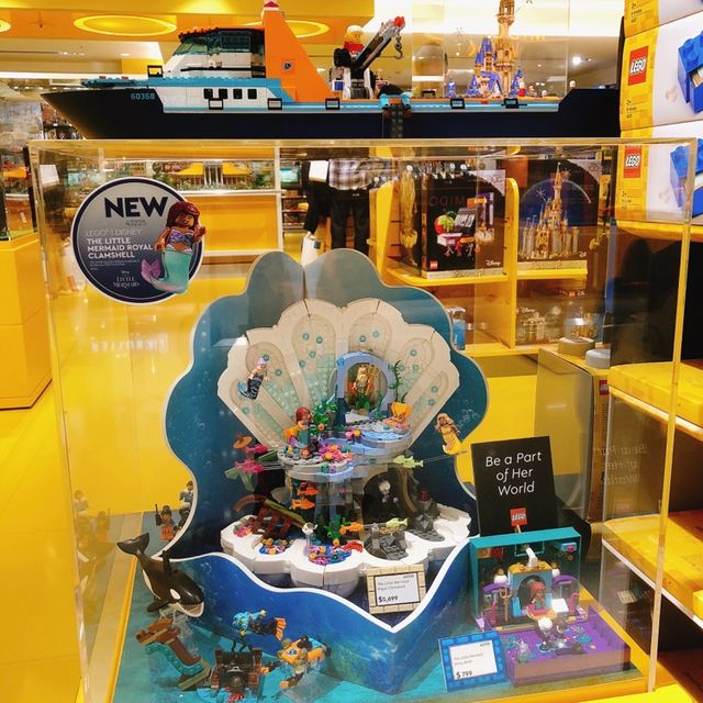 台北｜🎲🤖室內親子好去處🤠LEGO 樂高授權專賣店 信義遠百A13