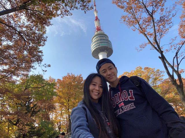 Hiking to Namsan Tower 🗺️🗼