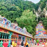 Colorful Batu Caves 💙