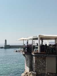 🇫🇷南法尼斯餐廳介紹1/4！一定要預早預約的海邊懸崖餐廳 Le Plongeoir 🌊 