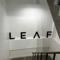 LEAF Coffee company คาเฟ่นี้กาแฟไม่ควรพลาด