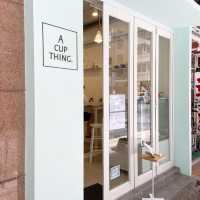 佐敦小清新粉藍Cafe•必試日式蕨餅