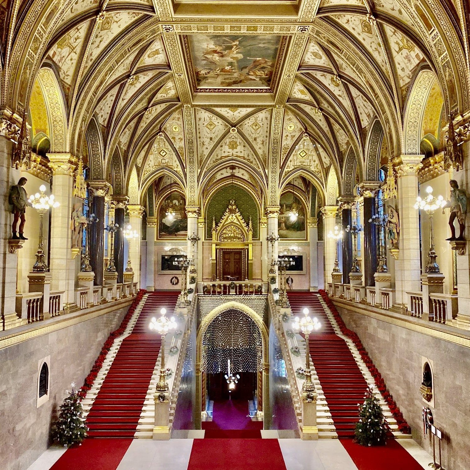 Interior Of The Parliament In Budapest Stock Photo - Download Image Now -  Budapest, Parliament Building, Indoors - iStock