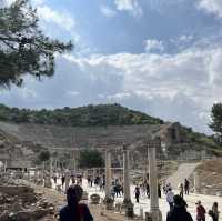 Ephesus - great theatre & library of Celsus