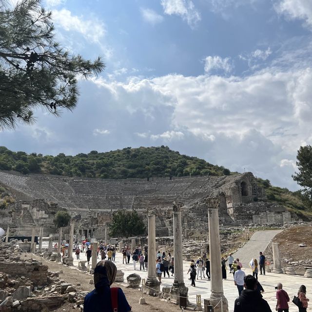 Ephesus - great theatre & library of Celsus