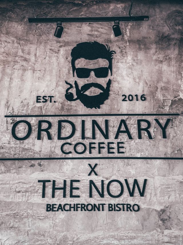 ORDINARY Coffee x The Now คาเฟ่น่านั่งหาดจอมเทียน