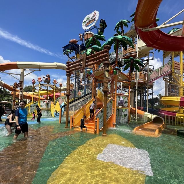 Great Advantage at newly open water park 