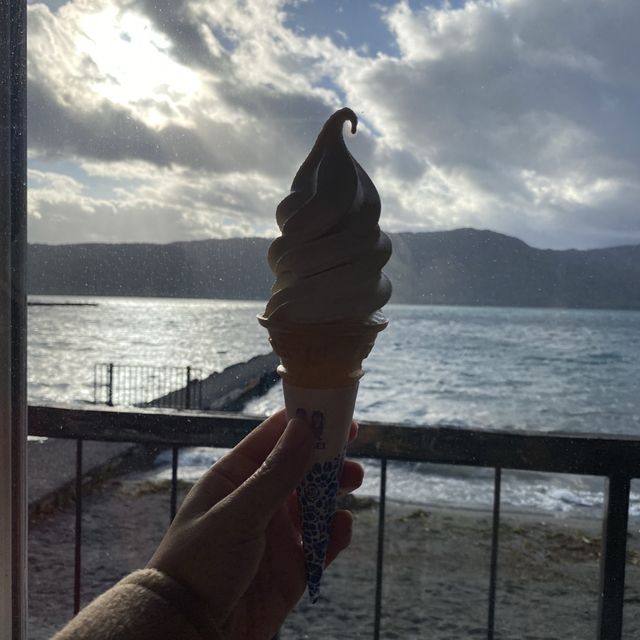 日本餐廳篇，湖邊零食小店
