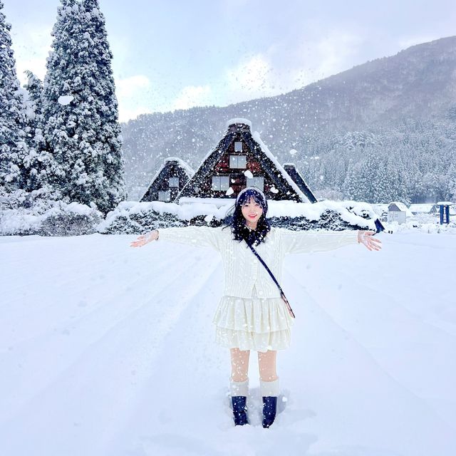 겨울왕국 시라카와고❄️