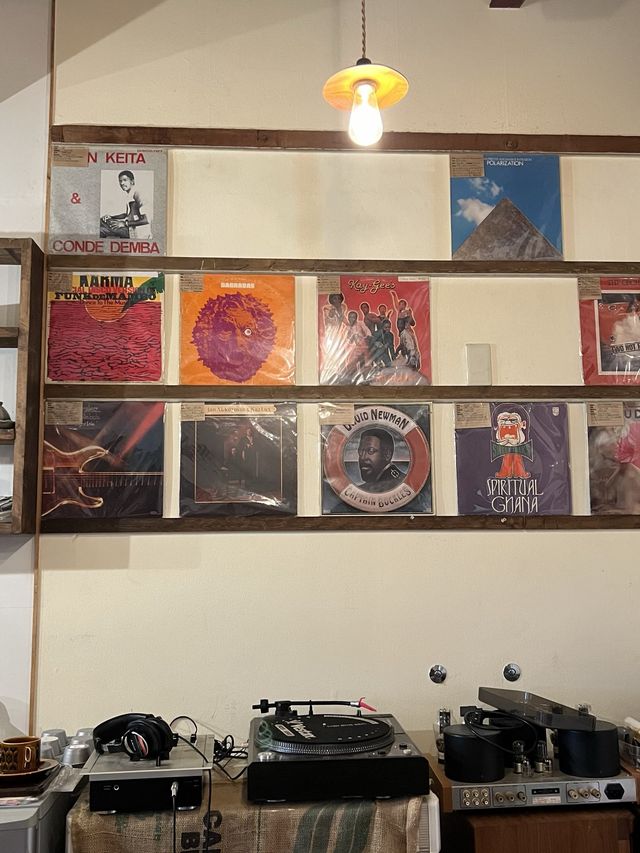 【名古屋カフェ】コーヒーと本とレコードのお店