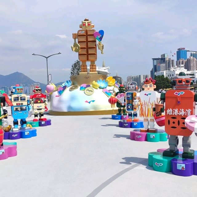 香港特色海濱長廊