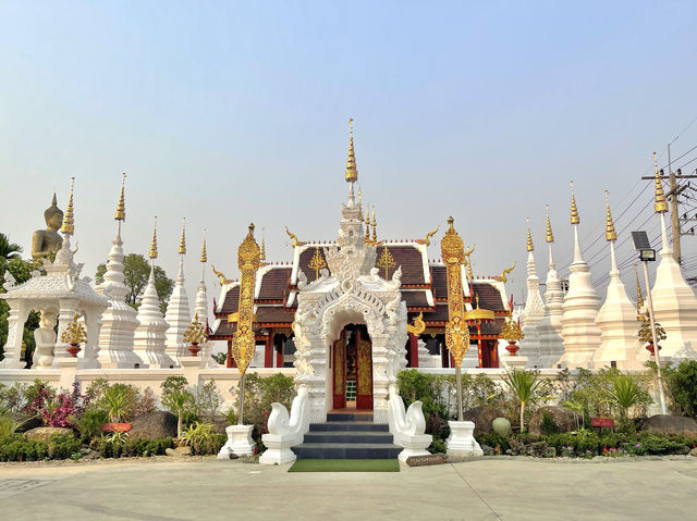 “วัดขัวแคร่” วัดสวยสไตล์ล้านนา จ.เชียงราย