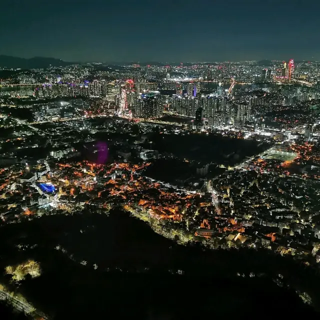 Magnificent Night View of Seoul