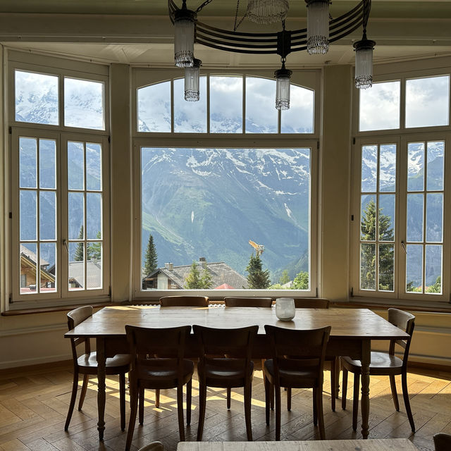 Historical hotel in Murren