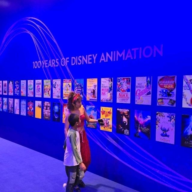 ว้าว นิทรรศการ Immersive Disney Animation