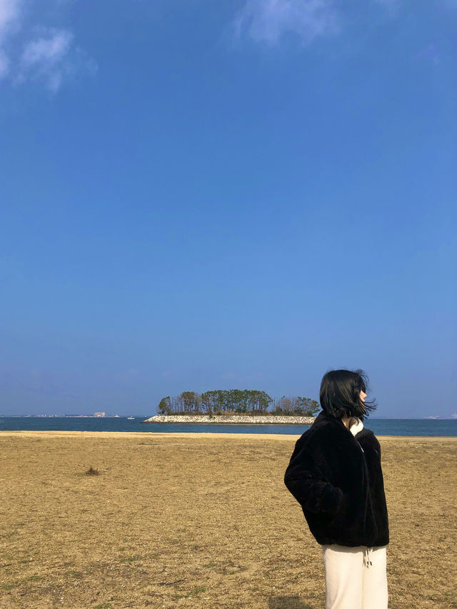 [일본 후쿠오카🇯🇵]나만 아는 힐링 장소:후쿠하마 해변