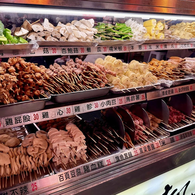 新北板橋 人氣吃串燒 品都串燒攤 板橋