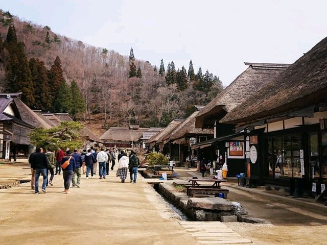 歴史ある宿場町🏘大内宿