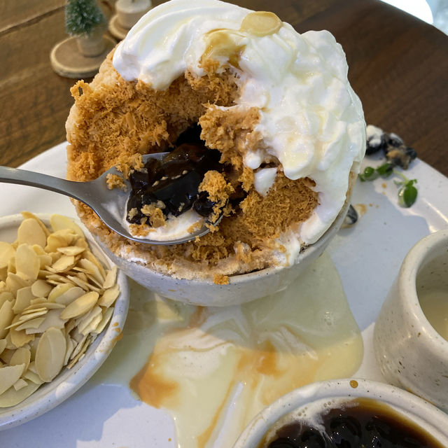 台湾おすすめ！タイミルクティー かき氷🍧