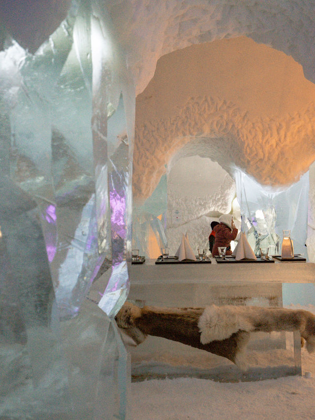 📍Arctic SnowHotel & Glass Igloos