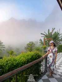 เขาสกที่พักสระว่ายน้ำสวย :Magical mountains Veiw