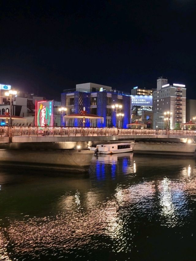 후쿠오카 여행 필수코스 : 야경이 아름다운 나카스강 포장마차거리🌃🏮