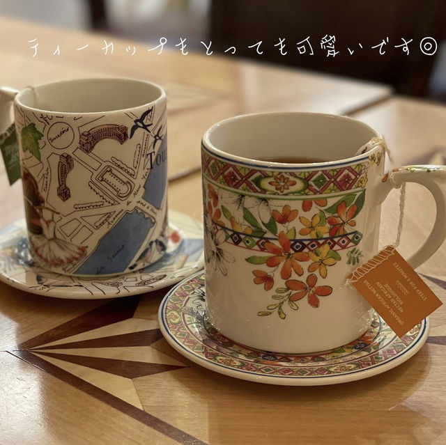 絶品ケーキとハーブティーで癒される本番のフランスカフェ🇫🇷☕️🤍