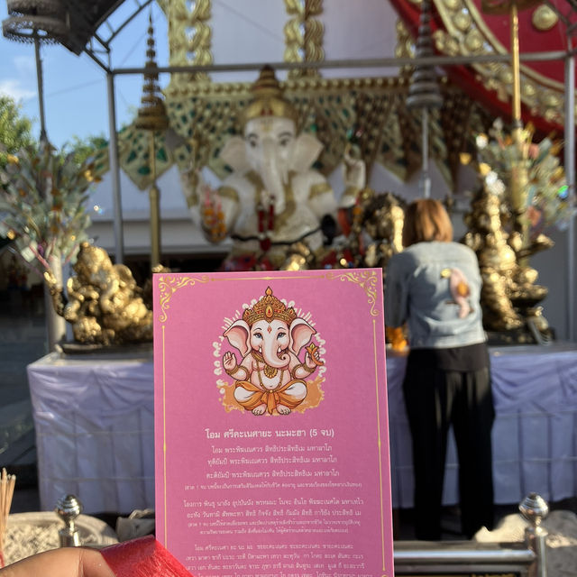 ไหว้พระพิฆเนศ วัดโพรงอากาศ