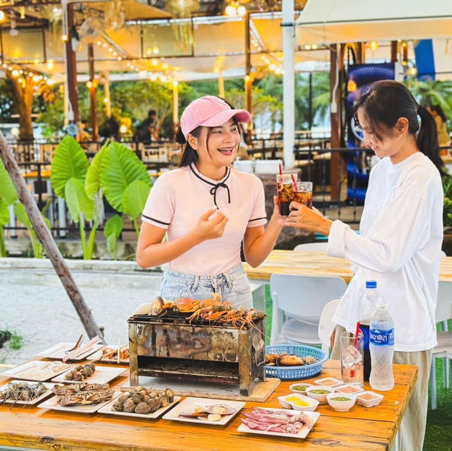 เปิดใหม่ บุฟเฟ่ต์ทะเลเผา บางละมุง ชลบุรี
