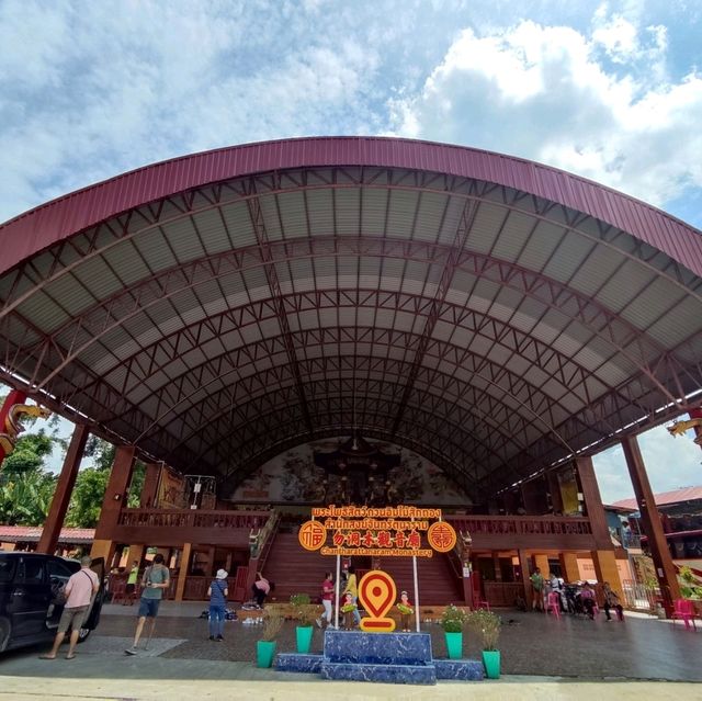 Temple with Teak Wood Deities 