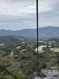 リフトに乗って山頂へ！そこでまつのは超絶景！ 