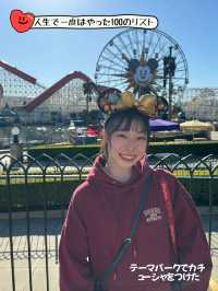 【テーマパークでカチューシャを付けた】カリフォルニアディズニーで日本にないカチューシャをゲット🇺🇸