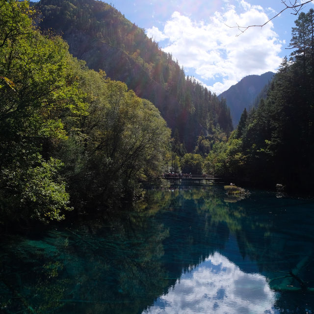 九寨溝秋景