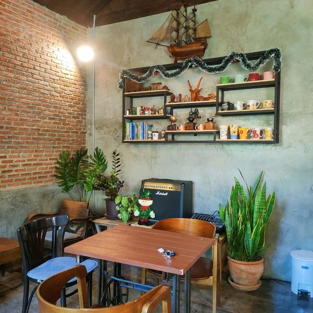 คาเฟ่ร้านลับ บรรยากาศดีในเมืองทองธานี