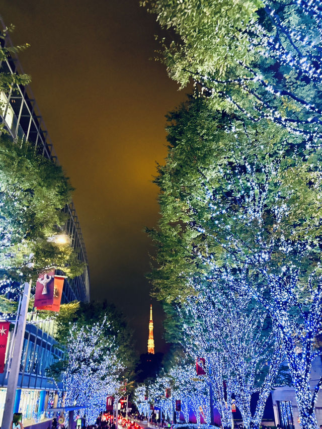 【東京】六本木之丘聖誕點燈：80萬顆藍白燈飾，璀璨夢幻世界