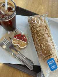 【韓国/木浦】creamcheesebaguetteが有名✨"코롬방제과점"