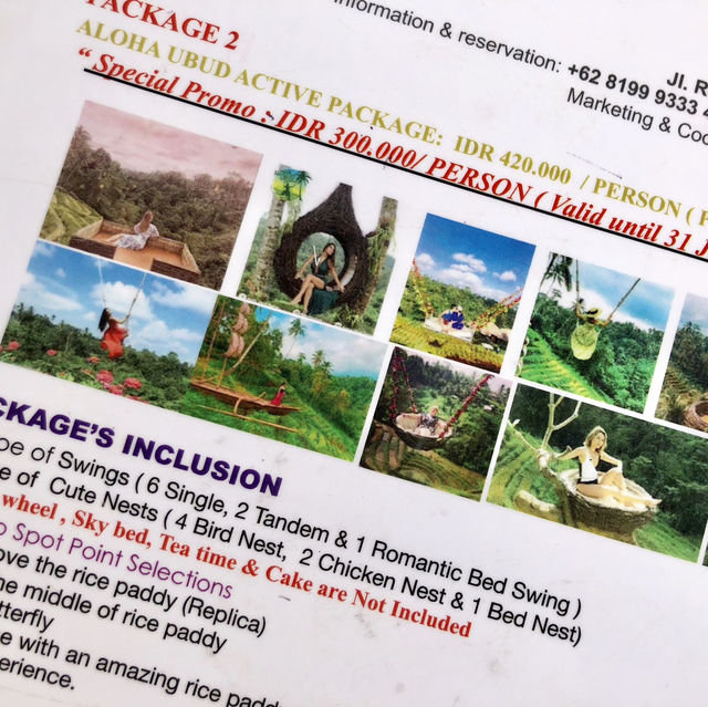 バリでやるべきバケットリスト♡ALOHA UBUDでブランコフォト