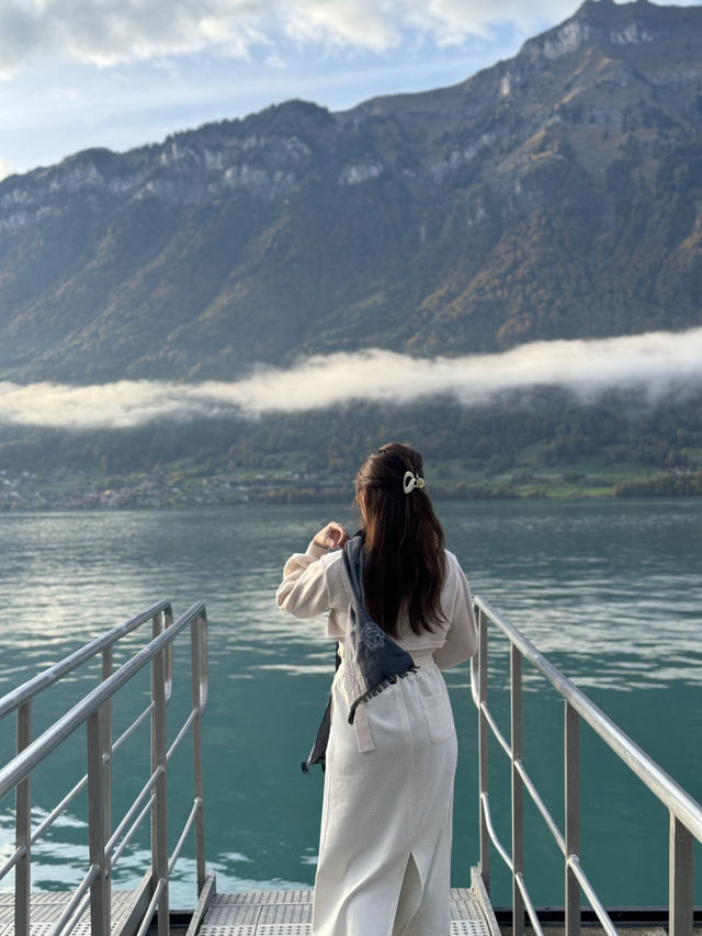 瑞士🇨🇭愛的迫降🩵布里恩茨湖
