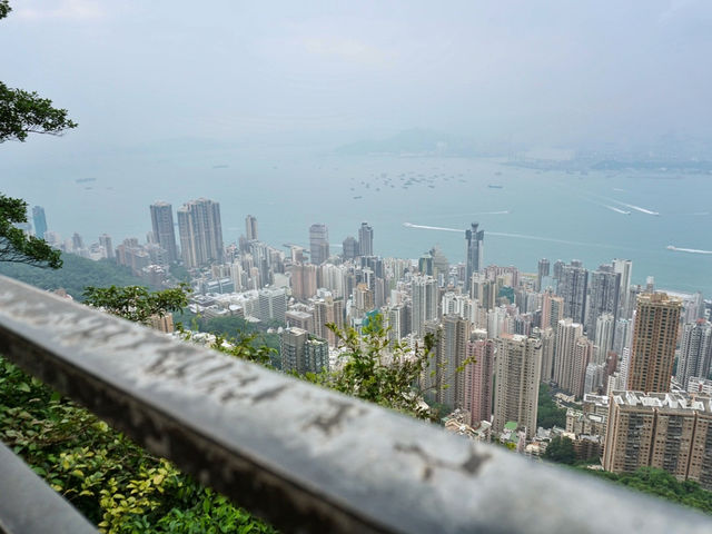 The Road Less Traveled: Lugard Road Lookout Near Victoria Peak