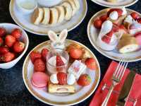 A Sweet and Savory Delight at The Lounge, Hotel New Otani Makuhari🍓
