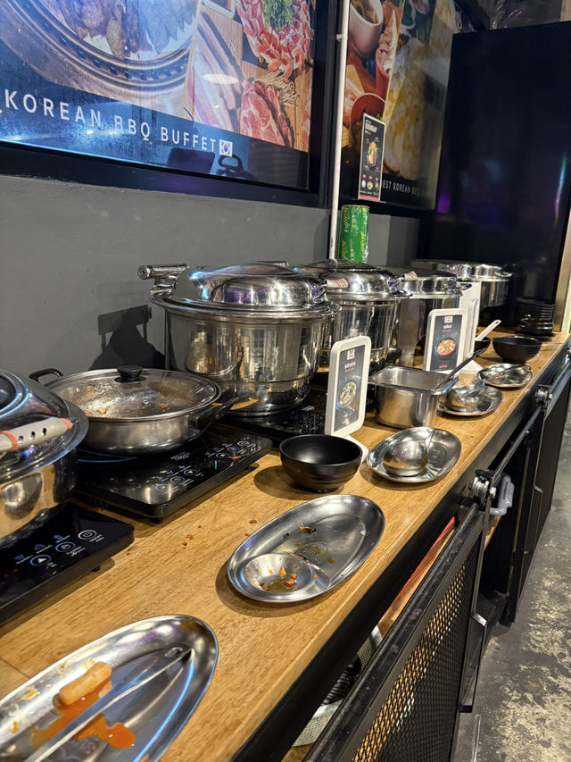 Kbbq korean buffet ปิ้งย่างเกาหลี