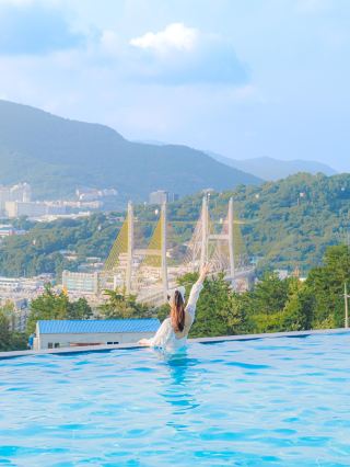 인피니트 풀 부터 개인 스팟까지 힐링 가득한 감성 숙소💙