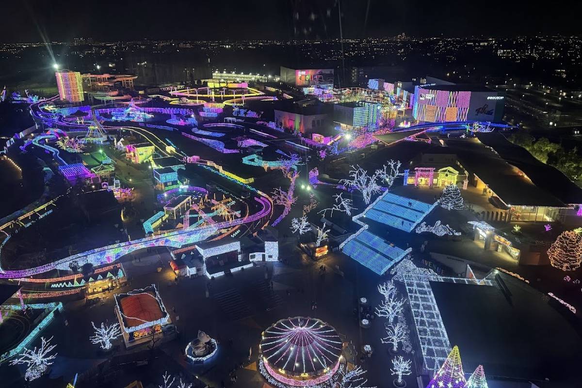 東京聖誕燈飾 | 讀賣樂園：Jewel寶石燈飾秀