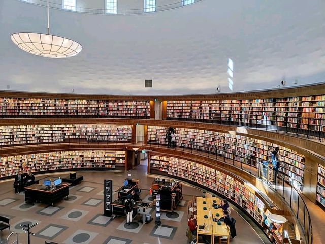 北歐公設建築之美---斯德哥爾摩公共圖書館 Stockholms stadsbibliotek