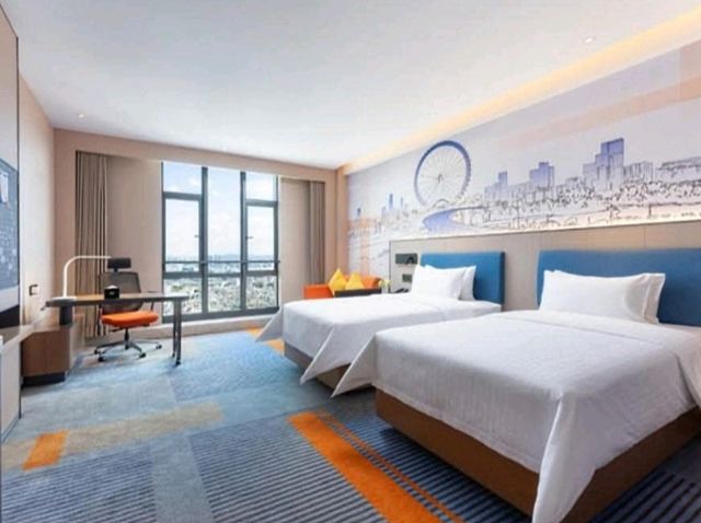 廣州市郊金沙洲住宿推薦---歡朋希爾頓酒店 Hampton by Hilton Guangzhou Jinshazhou