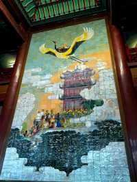 Exploring The Yellow Crane Tower, an iconic historical landmark in Wuhan, China. 