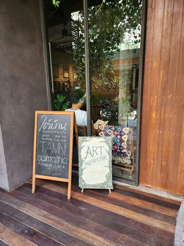 【バンコク】アートワークが出来る自然派カフェ🍀
